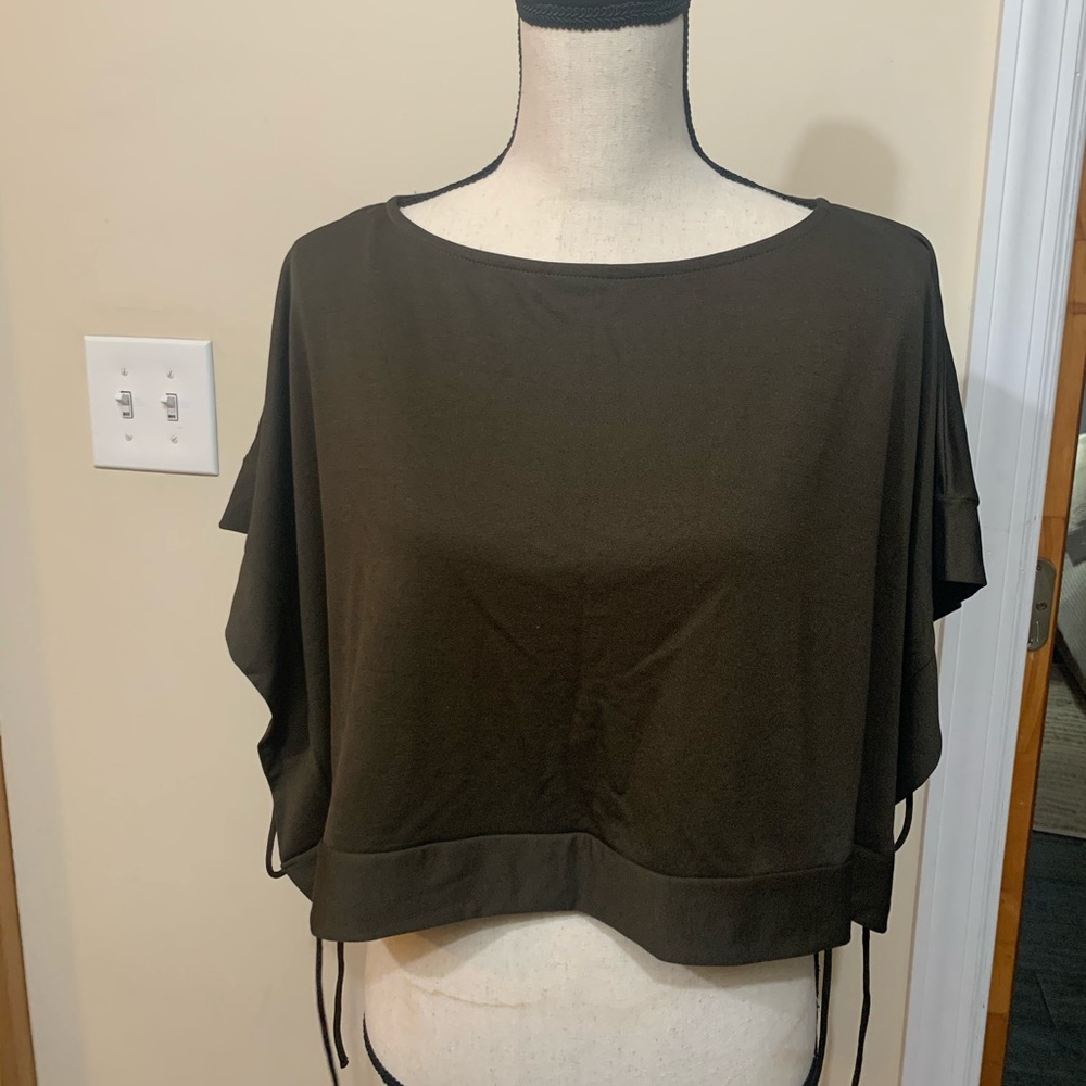 Zara top dolman sleeve